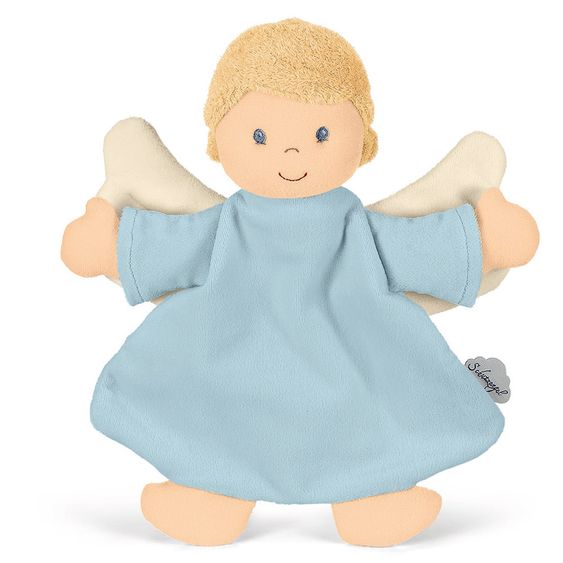 Sterntaler Schmusetuch in Geschenkbox - Schutzengel - Blau