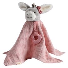 Cuddle cloth with teething ring 34 cm - Emmi Girl