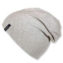 Slouch-Beanie - Grau - Gr. 49