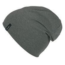 Slouch-Beanie - Hellgrau - Gr. 45