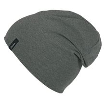 Slouch-Beanie - Hellgrau - Gr. 49