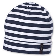 Slouch Beanie - A righe blu scuro bianco - Taglia 45