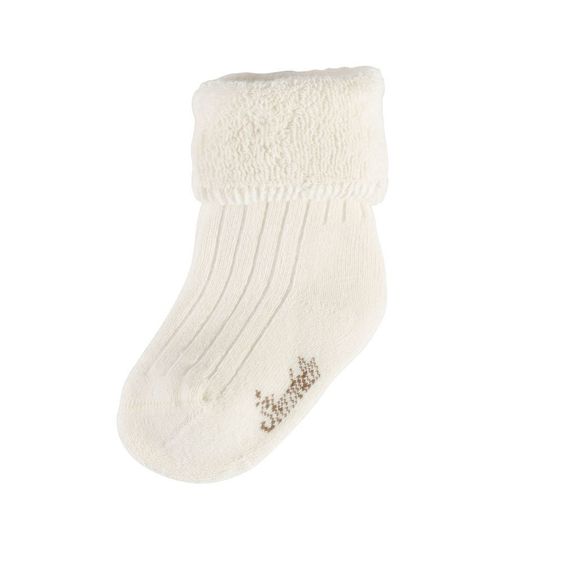Sterntaler Socken Rippenoptik - Ecru - Gr. 13 / 14