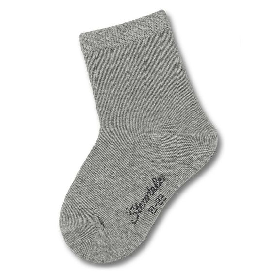Sterntaler Socken - Uni Grau - Gr. 19 / 22
