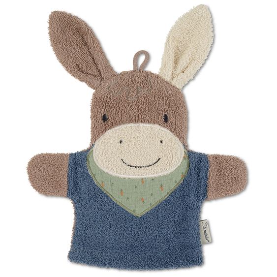 Sterntaler Spiel-Waschhandschuh - Esel Emmilius