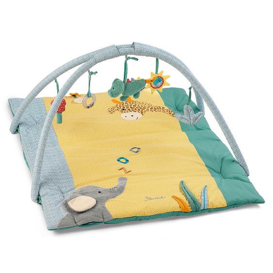 Sterntaler Spieldecke mit Spielbogen 100 x 80 cm - Kuschelzoo