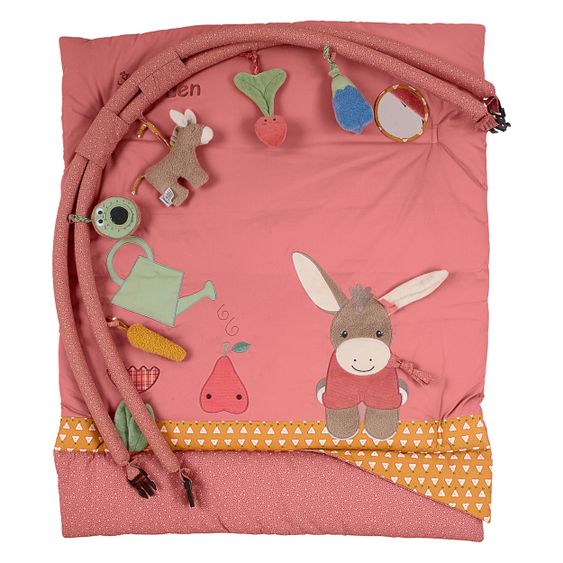 Sterntaler Play blanket with play bow - Donkey Emmily