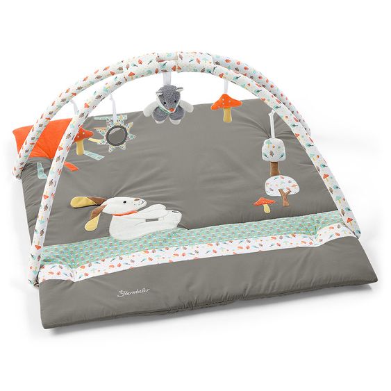 Sterntaler Spieldecke mit Spielbogen Waldis 100 x 80 cm - Hoppel