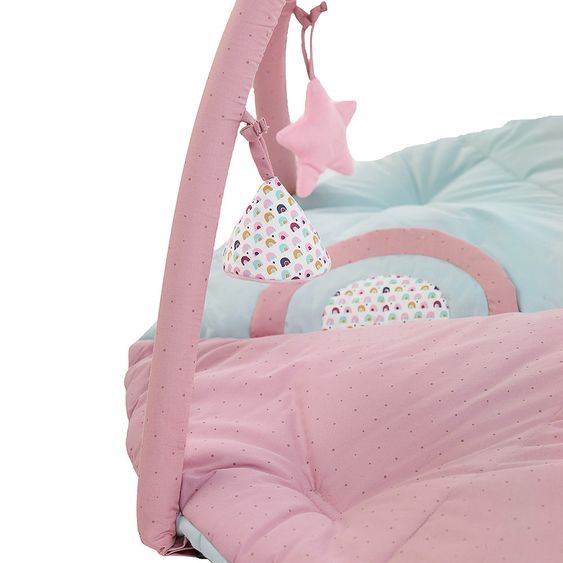 Sterntaler Spieldecke rund mit Spielbogen 90 cm - Pauline Pony