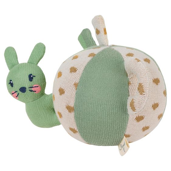 Sterntaler Strick-Activity-Ball aus Bio-Baumwolle - Hase Kinni