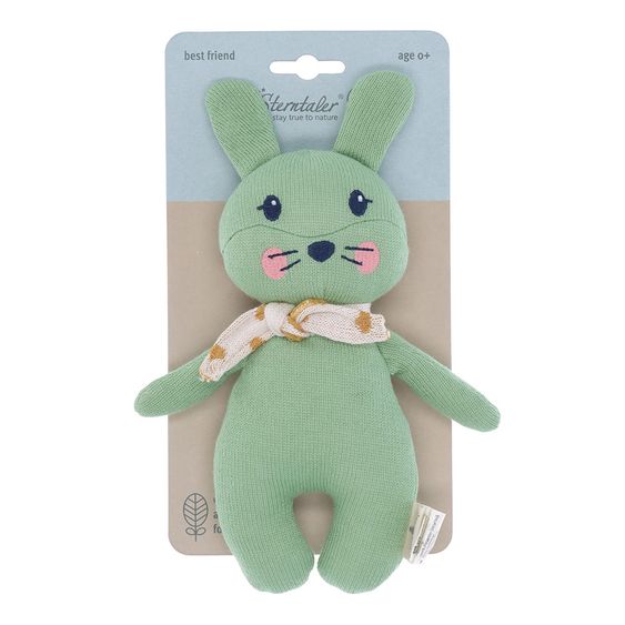 Sterntaler Strick-Kuscheltier aus Bio-Baumwolle - 20 cm - Hase Kinni