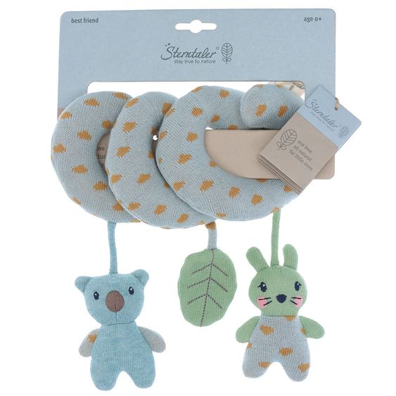 Sterntaler Strick-Spiel-Spirale aus Bio-Baumwolle - Koala Kalla