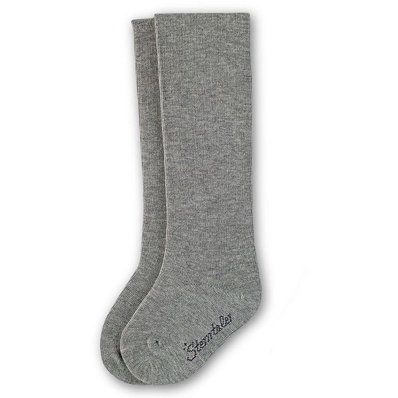 Sterntaler Strumpfhose - Uni Grau meliert - Gr. 74