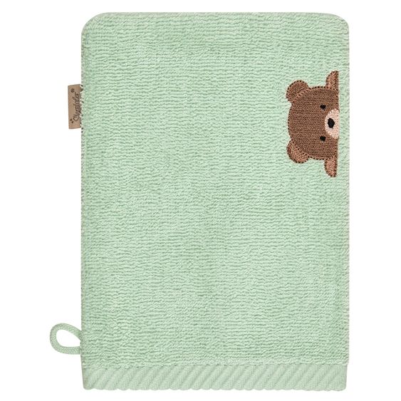 Sterntaler Guanto da lavaggio 2 pezzi 21 x 15 cm - Famiglia Orso