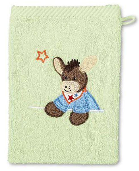 Sterntaler Waschhandschuh Emmi - Grün