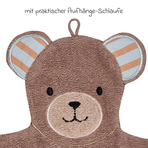 Sterntaler Wash mitt - Family Bear