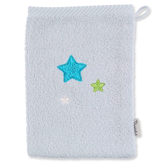 Sterntaler Waschhandschuh - Sterne Erik - Grau