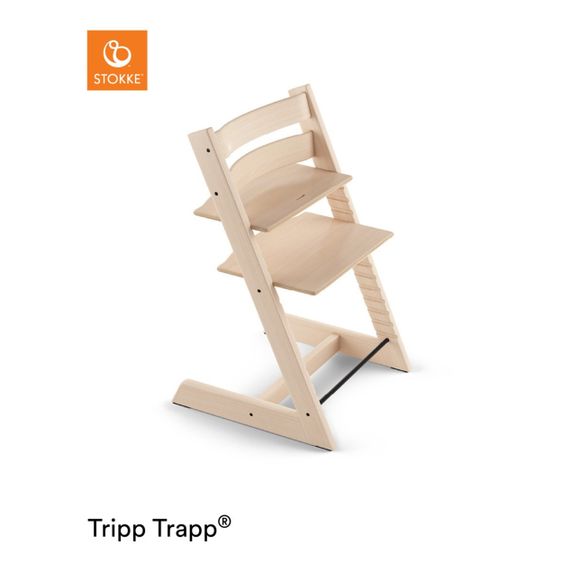 Stokke Mitwachsender Treppenhochstuhl Tripp Trapp® Buchenholz - Natural / Natur