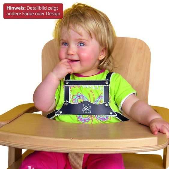 Sunny Baby Lauf- & Schutzgurt aus Leder - Natur