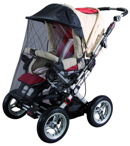 Sunny Baby Sonnendach 2 in 1 Vario UV50+ - Schwarz