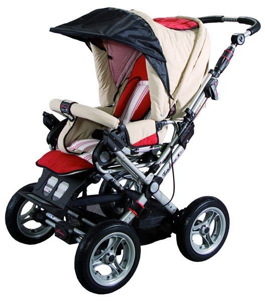 Sunny Baby Sonnendach 2 in 1 Vario UV50+ - Schwarz