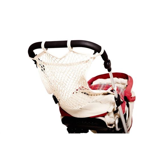 Sunny Baby Universalnetz für Kinderwagen mit Ankerbefestigung - Natur