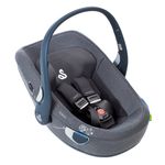 Infant car seat Albert i-Size 1.2 from birth - 18 months (40 cm - 85 cm, up to 13 kg) incl. newborn insert, sun canopy & adjustable headrest - Sesame Grey