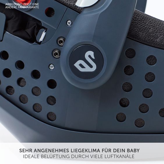 Swandoo Babyschale Albert i-Size - Goji Red & Chia Black