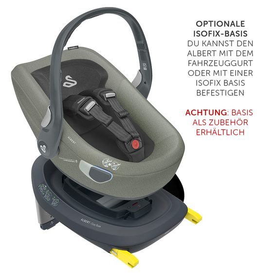 Swandoo Babyschale Albert i-Size - Olive Grey