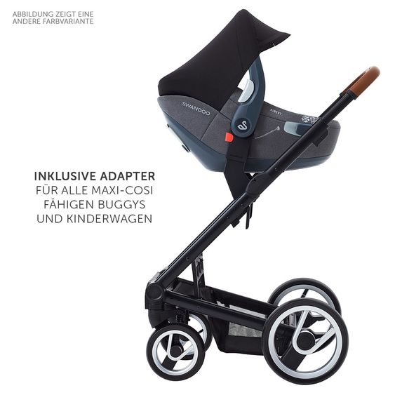 Swandoo Babyschale Albert i-Size - Olive Grey