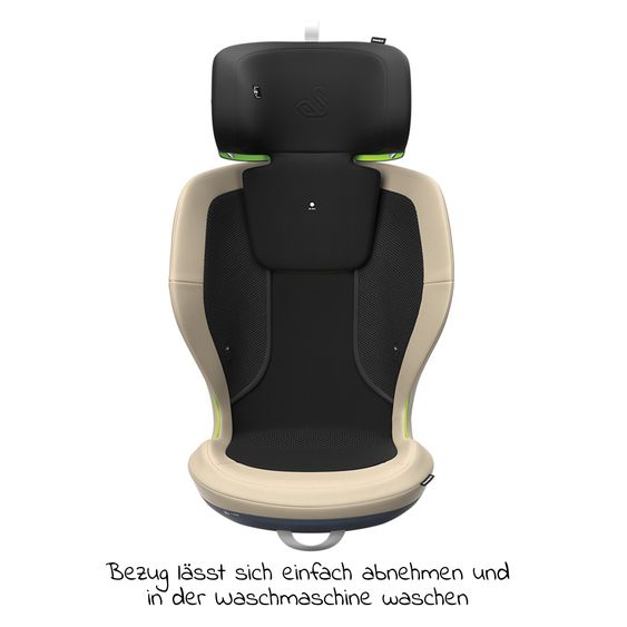 Swandoo Child seat Charlie i-Size 3 years - 12 years (100 cm - 150 cm) with width adjustment & additional side impact protection - Alfala