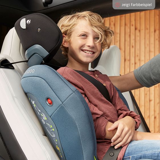 Swandoo Child seat Charlie i-Size 3 years - 12 years (100 cm - 150 cm) with width adjustment & additional side impact protection - Alfala