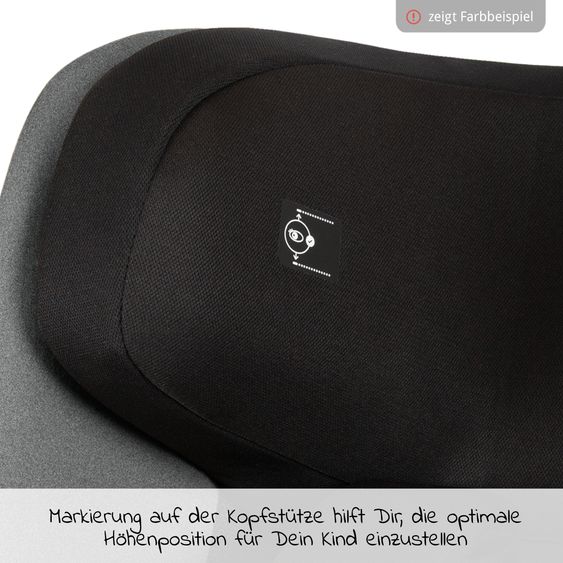 Swandoo Reboarder-Kindersitz Marie³ i-Size ab Geburt - 4 Jahre (40 cm - 105 cm, 18 kg) 360 ° drehbar inkl. Neugeboreneneinlage, verstellbare Kopfstütze & Isofix - Alfala