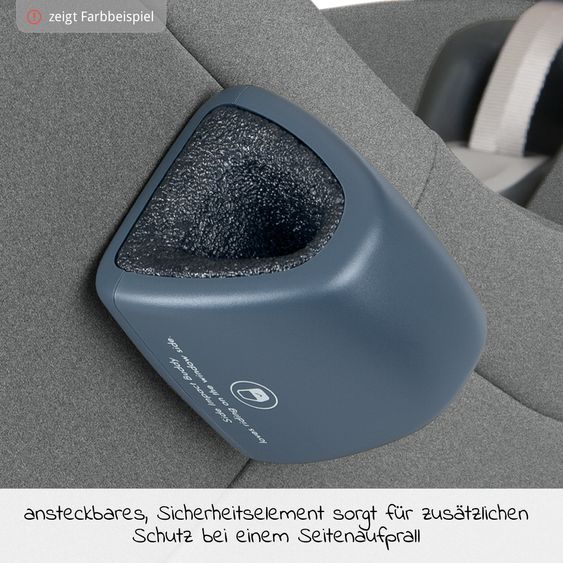 Swandoo Reboarder-Kindersitz Marie³ i-Size ab Geburt - 4 Jahre (40 cm - 105 cm, 18 kg) 360 ° drehbar inkl. Neugeboreneneinlage, verstellbare Kopfstütze & Isofix - Alfala
