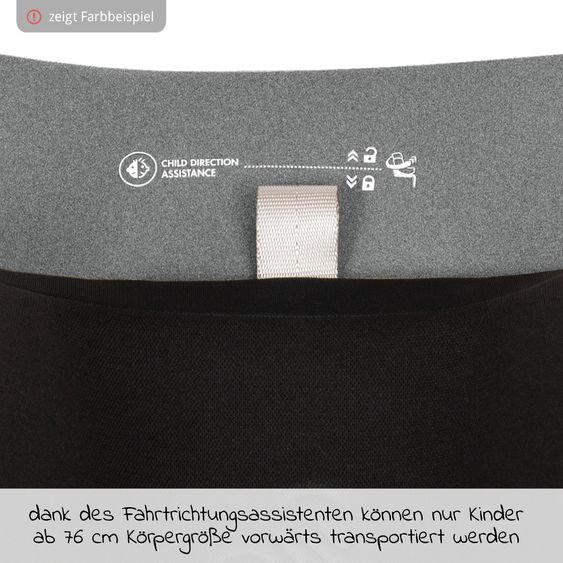 Swandoo Reboarder-Kindersitz Marie³ i-Size ab Geburt - 4 Jahre (40 cm - 105 cm, 18 kg) 360 ° drehbar inkl. Neugeboreneneinlage, verstellbare Kopfstütze & Isofix - Alfala