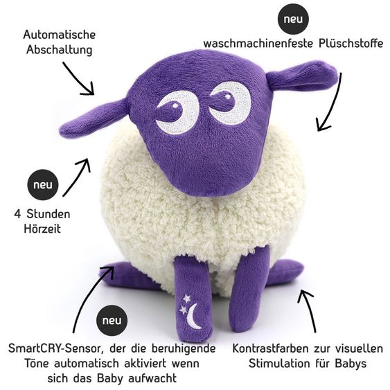 Sweet Dreamers Einschlafhilfe Ewan Deluxe - Lila