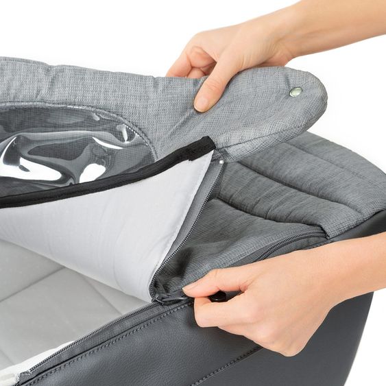 Tako Kombi-Kinderwagen Starline Sportwagen, Babywanne, Wickeltasche, Beindecke, + Zubehörpaket - Grau Schwarz