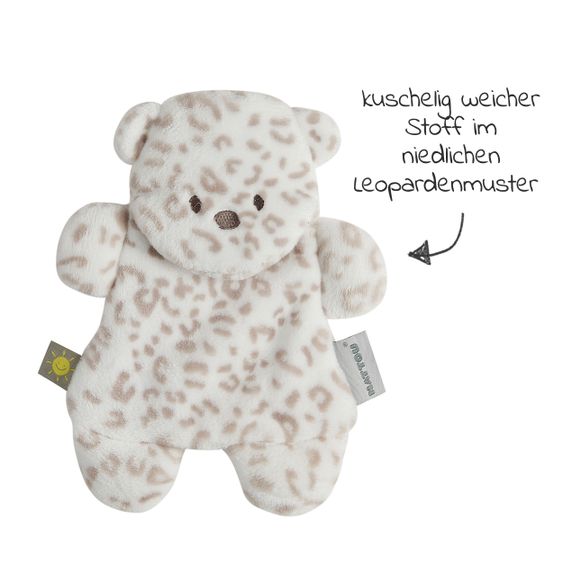 Nattou Kuscheltier mit Wärme/Kälte Gelpad - Leopard