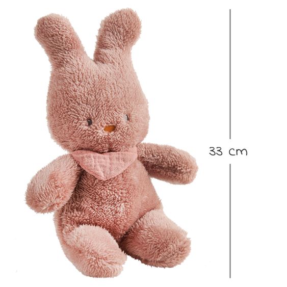 Nattou Kuscheltier Tipidou 33 cm - Hase - Altrosa