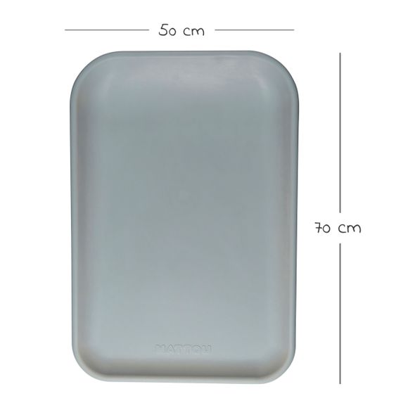 Nattou Changing mat Softy 50x 70 - Grey