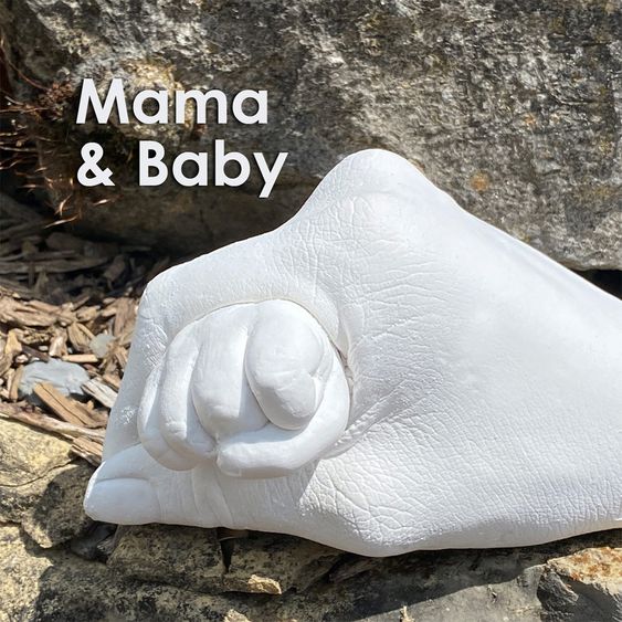 Tausendschön Abform-Set - Gipsabdruck Babyhand & Erwachsenenhand