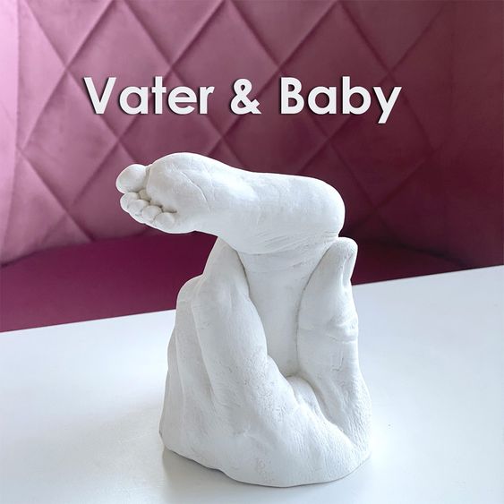 Tausendschön Abform-Set - Gipsabdruck Babyhand & Erwachsenenhand