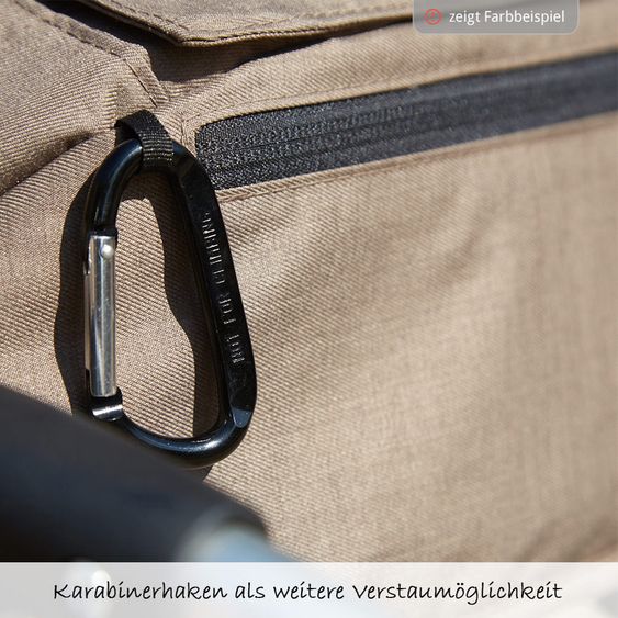 TFK 2-1 Kombi-Kinderwagen-Set Joggster Adventure 2 & Babywanne Multi X - Quiet Shade