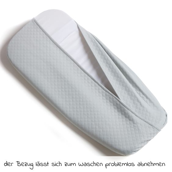 TFK Atmungsaktiver Airgo Matratzenbezug für Matratzen der Kombi-Einheit Mono & Duo - Weiß