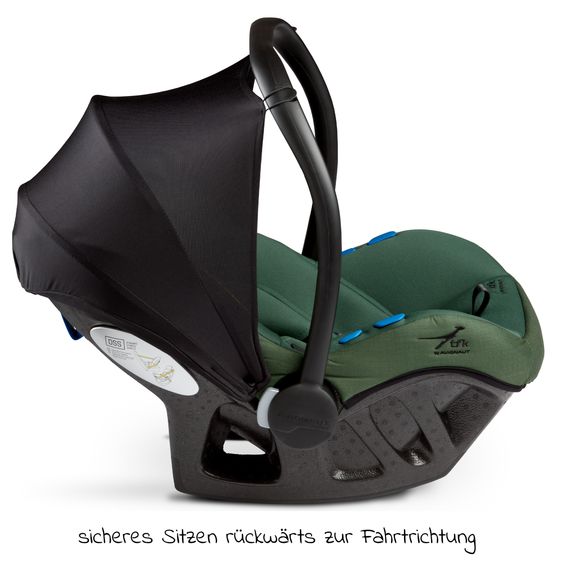 TFK Babyschale Pixel i-Size by Avionaut ab Geburt - 13 kg (40 cm - 75 cm) nur 2,5 kg leicht - Olive