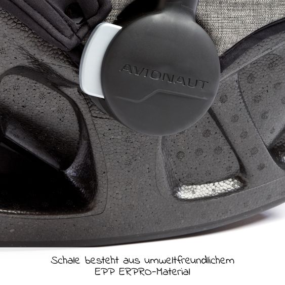 TFK Babyschale Pixel i-Size by Avionaut ab Geburt - 13 kg (45 cm - 86 cm) nur 2,5 kg leicht - Sand