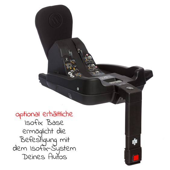 TFK Babyschale Pixel i-Size by Avionaut ab Geburt - 13 kg (45 cm - 86 cm) nur 2,5 kg leicht - Sand