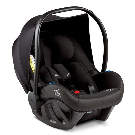 TFK Babyschale Pixel i-Size by Avionaut ab Geburt - 13 kg (40 cm - 75 cm) nur 2,5 kg leicht - Schwarz
