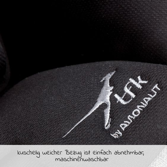 TFK Babyschale Pixel i-Size by Avionaut ab Geburt - 13 kg (40 cm - 75 cm) nur 2,5 kg leicht - Schwarz