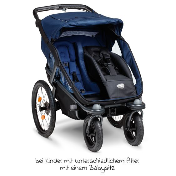 TFK Babysitz Velobaby für Velo 2 - Schwarz